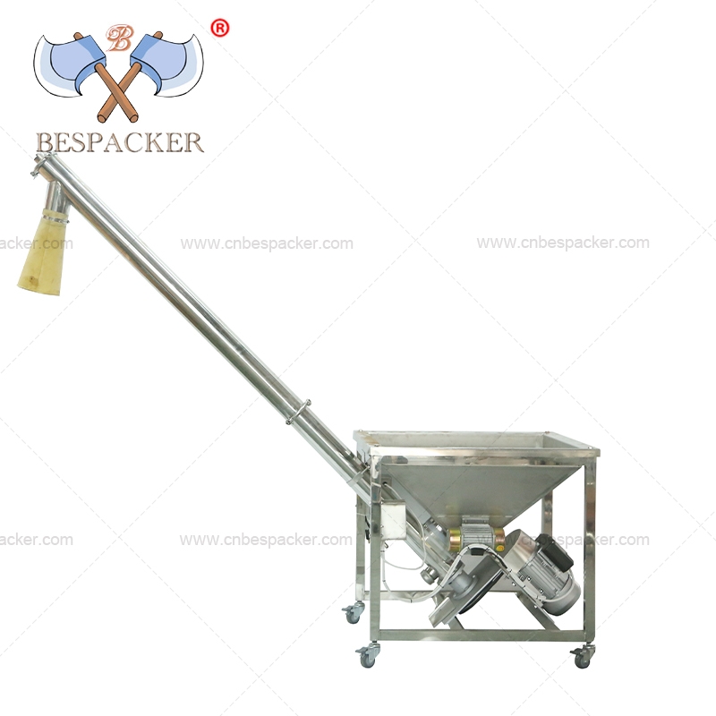 Bespacker PTS-177 Automatic Conveyor Stainless Steel Powder Industry Bucket Elevator